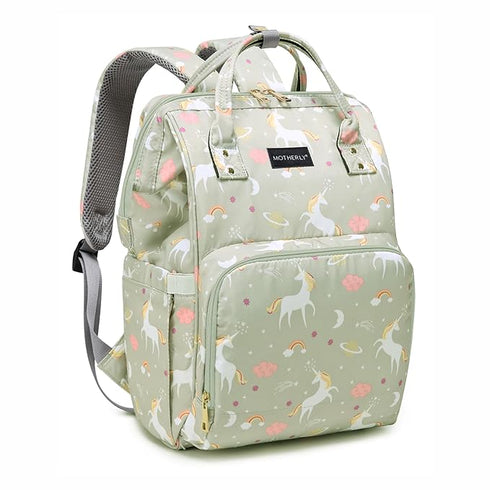 Motherly Printed Diaper Bag