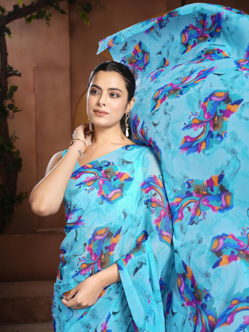 Vasthrlay Georgette Saree