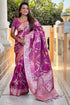 Vasthrlay Kanjivaram Blouse Purple Ethnic Wear