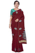 Vasthrlay Banarasi Blouse Maroon Ethnic Wear