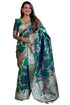 Vasthrlay Kanjivaram Blouse Purple Ethnic Wear