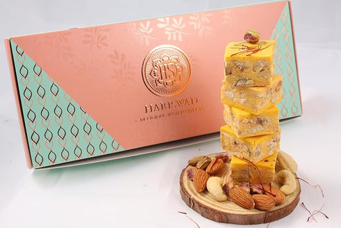 Hariswad Premium Crunch Chocolates Hazelnut Kesar Crunch