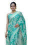 Vasthrlay Fashion Chiffon Georgette Green Ethnic Wear