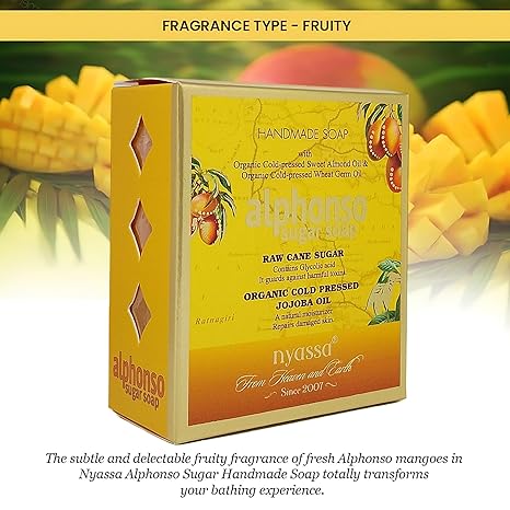 Nyassa Alphonso Handmade Sugar Soap