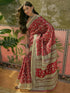Vasthrlay Womens Printed Unstitched Beige Saree