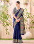 Vasthrlay Weaving Paithani Unstitched Pink Saree