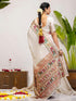Vasthrlay Embroidery Gold Saree