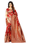 Vasthrlay Royal Blue San Pari Saree