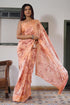 Vasthrlay Fashion Chiffon Georgette Coral Ethnic Wear