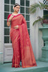 Vasthrlay Banarasi Premium Pink Ethnic Wear