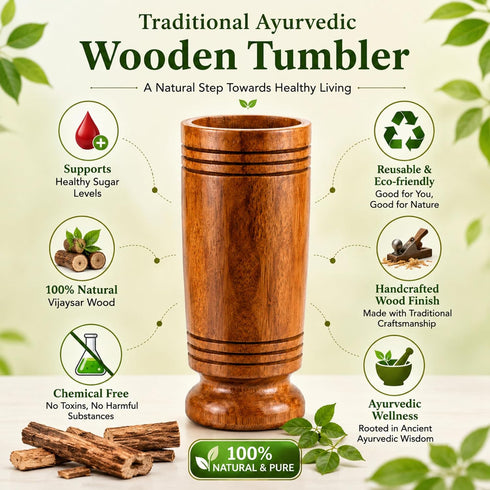 Divarth Premium Vijaysar Wood Glass 100ML