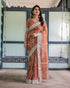Vasthrlay Floral Prints Tasseled Saree