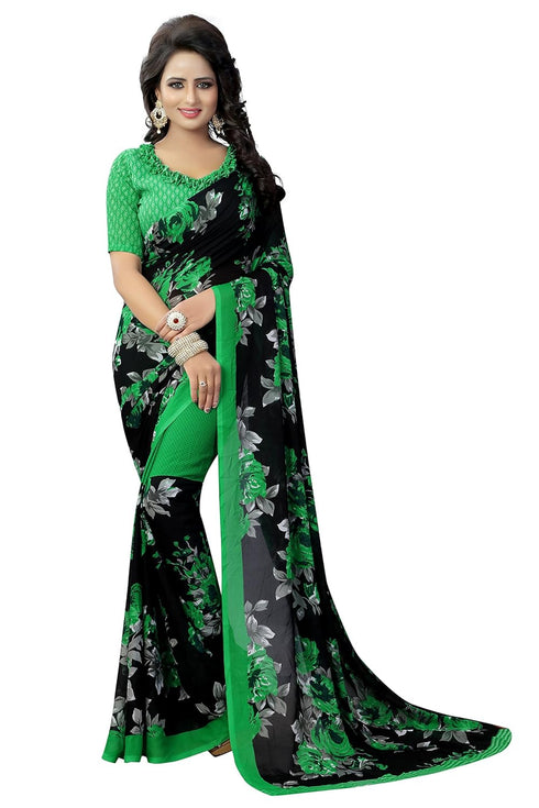 Vasthrlay Venkatagiri Georgette Blouse Sdpl Floral Ethnic Wear