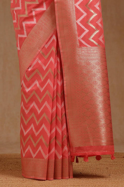 Vasthrlay Linen Woven Saree