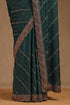 Vasthrlay Olive Chiffon Embellished