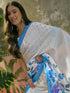Vasthrlay Shimmer Coral Saree