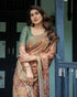 Vasthrlay Handloom Turquoise Traditional Saree