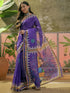 Vasthrlay Womens Printed Unstitched Beige Saree