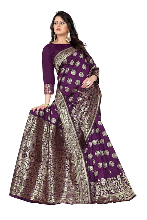 Vasthrlay Mustard Kanchipuram Ethnic Wear