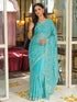 Vasthrlay Georgette Embroidery Lavender Saree