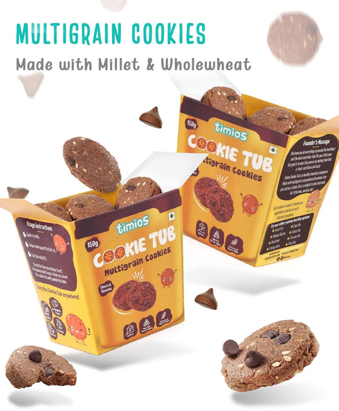 Timios Nutritious Maida Free Eggless Cookies