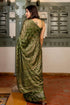Vasthrlay Fashion Georgette Sequins Navy Ethnic Wear