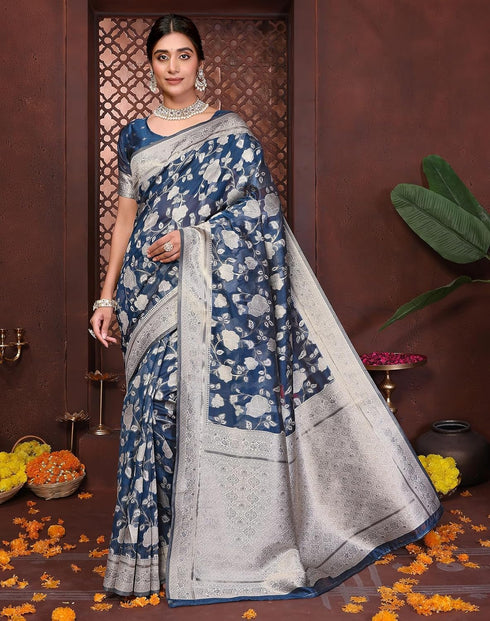 Vasthrlay Kanjivaram Banarasi Wedding Sari Az Ys Yasmin Saree