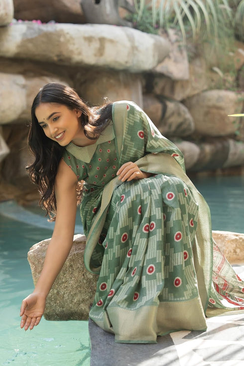 Vasthrlay Fashion Cotton Printed Ethnic Wear