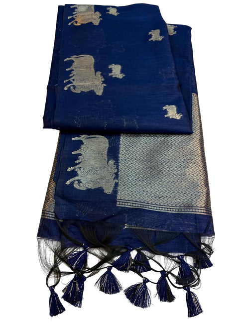 Vasthrlay Tussar Kalamkari