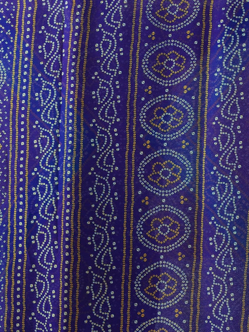 Vasthrlay Bandhani Unstitched 3728s2630n Deep Magenta1