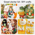 Cotton Crochet Kit for Beginners with Crochet Thread, Hooks & DIY Tools
