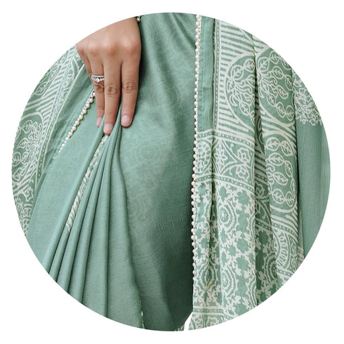 Vasthrlay Fashion Chiffon Printed Ethnic Wear