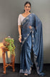 Vasthrlay Designer Georgette Border Traditional