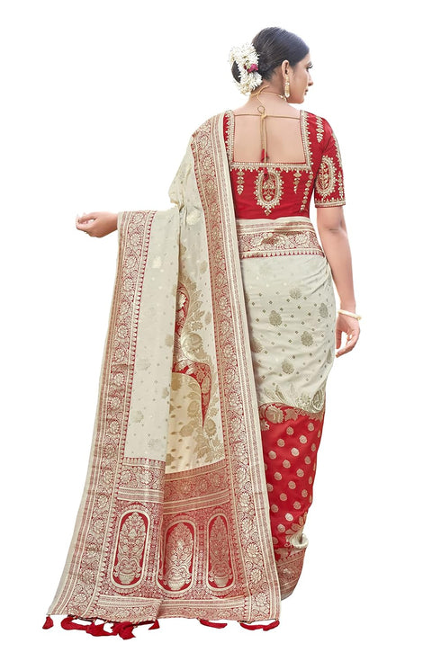 Vasthrlay Banarasi Pattern Jacquard Piece Mn1712 1