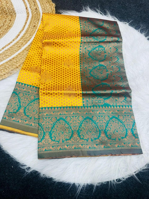 Vasthrlay Mustard Traditional Weddings Occasions