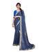 Vasthrlay Georgette Printed Jacquard Material Ethnic Wear