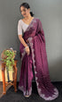 Vasthrlay Designer Georgette Border Traditional