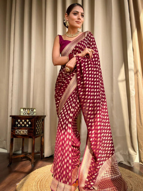 Vasthrlay Banarasi Saree