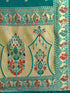 Vasthrlay Paithani Weaving Green Saree