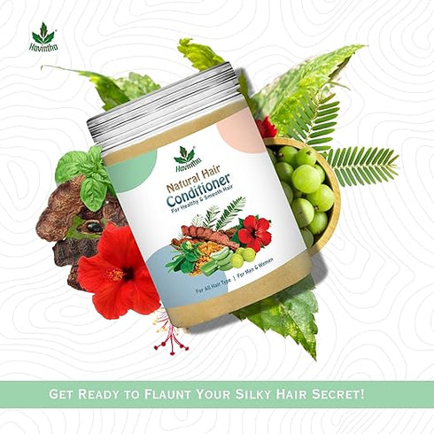 Havintha - Natural Hair Conditioner Smoothen Dry - Frizzy Hair