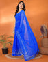 Vasthrlay Georgette Weaving Unstitched Red Saree
