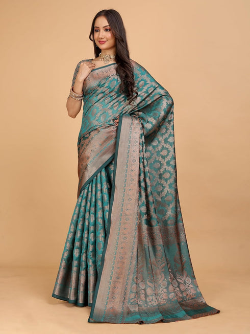Vasthrlay Organza Ethnic Wear