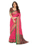VasthrlayKanjivaram Banarasi Unstitched Rani Free Ethnic Wear