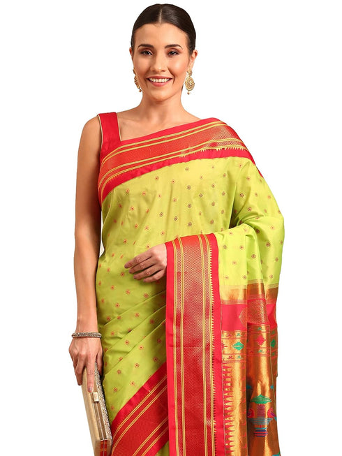 Vasthrlay Paithani Bottle Saree