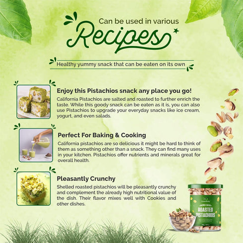 GreenFinity Fresh Whole Roasted Salted Pistachios