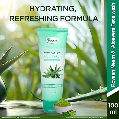 Multani Rovaan Face Wash with Neem & Aloe Vera