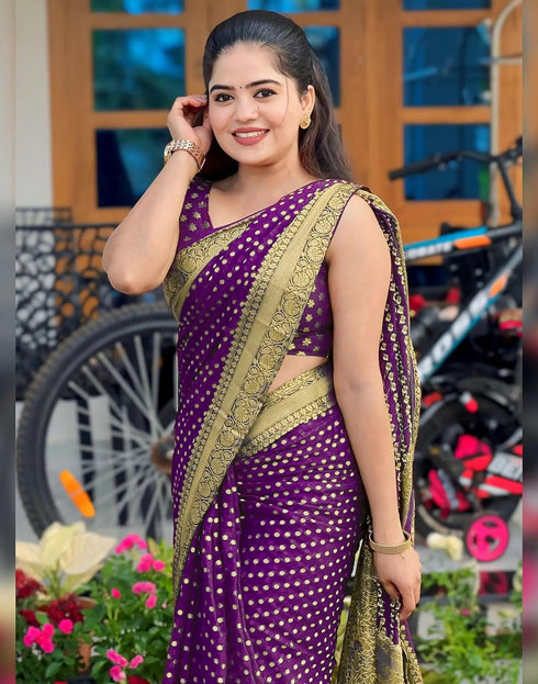 Vasthrlay Wedding Mehndi Saree