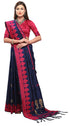 Vasthrlay Blue Saree
