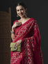 Vasthrlay Botanical Printed Unstitched Black Hs Ethnic Wear