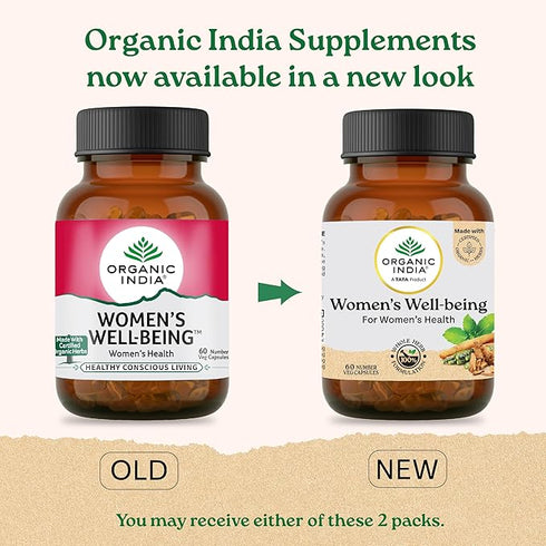 Organic India Women Wellbeing Veg Capsules